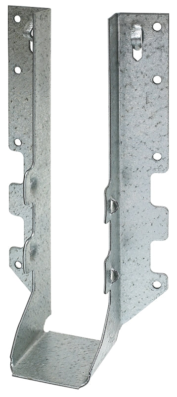 Simpson Strong-Tie LUS210 Joist Hanger, 7-13/16 in H, 1-3/4 in D, 1-9/16 in W, Steel, Galvanized, Face Mounting