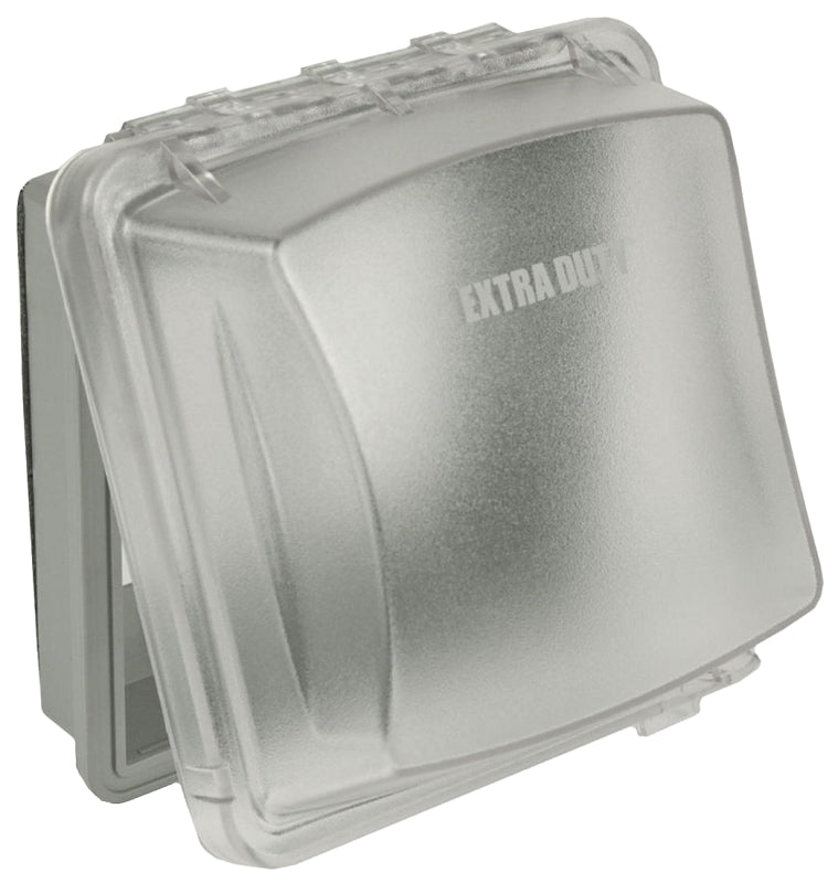 Taymac MM2420C Box Cover, 3.07 in L, 5.43 in W, Polycarbonate, Clear