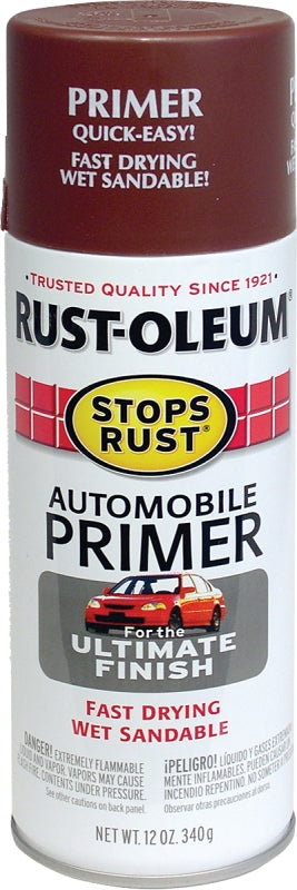 Stops Rust 2067830 Automotive Spray Primer , Red, 12 oz, Can