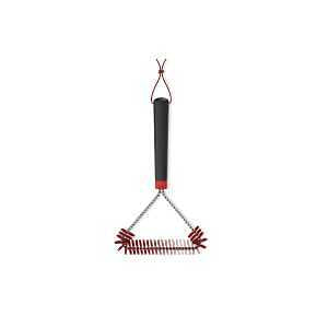 Weber 3400713 Cold Clean Grill Brush, Nylon Bristle, Comfort Grip Handle, 12 in L
