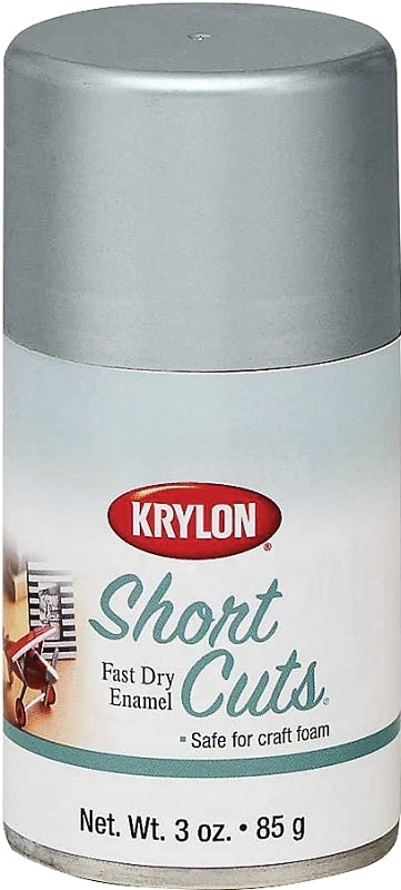 Krylon KSCS032 Craft Spray Paint, High-Gloss, Chrome, 3 oz, Can