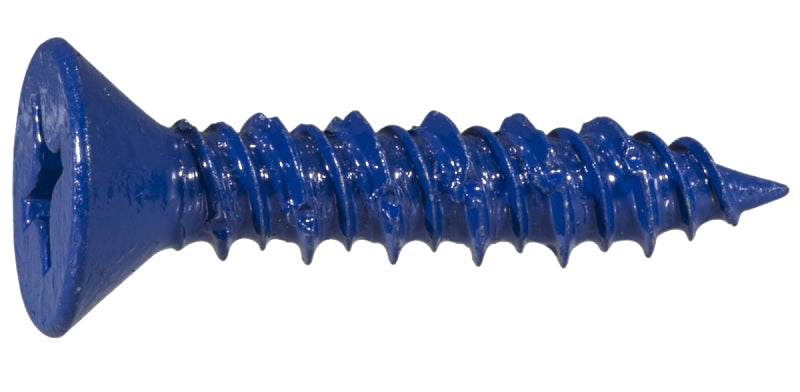 Midwest Fastener 10540 Masonry Screw, 1/4 in Dia, 1-1/4 in L, Steel