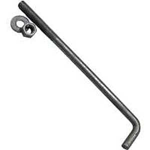 ProFIT AG5808 Anchor Bolt, 8 in L, Steel, Galvanized