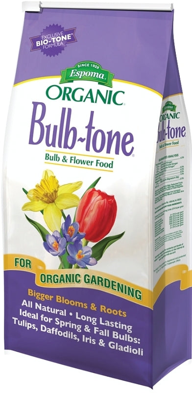 Espoma Bulb-tone BT4 Plant Food, 4 lb, Granular, 3-5-3 N-P-K Ratio