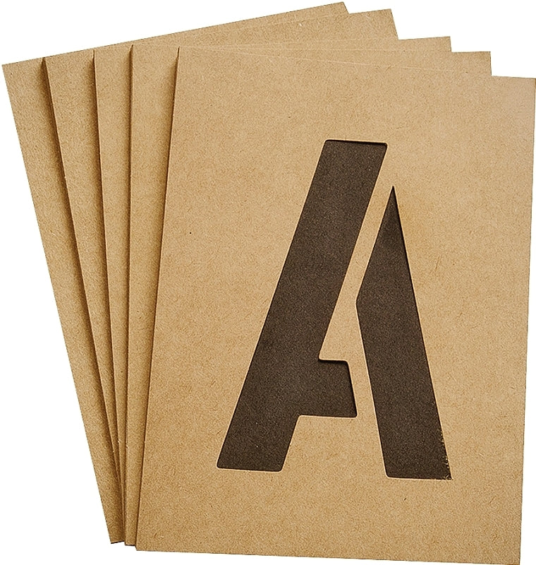 Hy-Ko ST-4 Number and Letter Stencil, Stencil