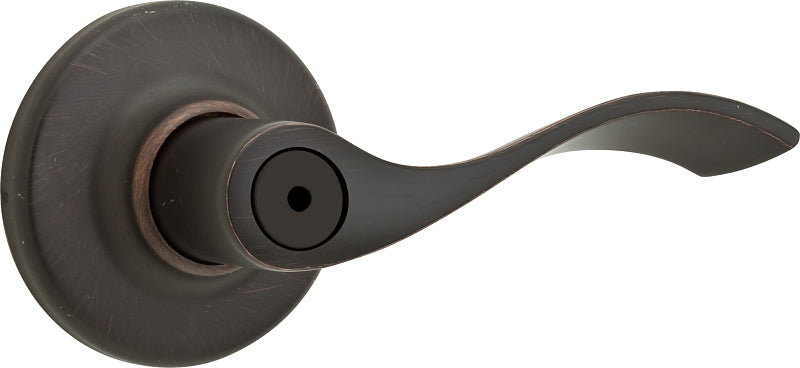 Weiser Elements Belmont Series 9GLC3310-016 Privacy Lever, Levers Lock, Venetian Bronze, Residential, Universal Hand