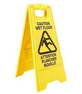 FG611285YEL 11INX26IN SIGN IN