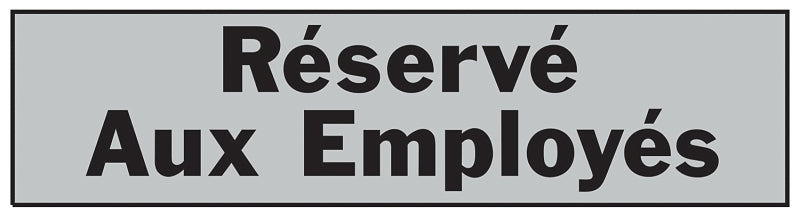 27005 RESERVE AUX EMPLOYEES