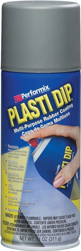 Plasti Dip PDI 11221-6 Rubberized Spray Coating, Gunmetal Gray, 11 oz, Bottle