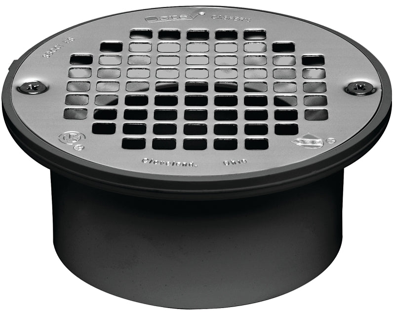 Oatey 43582 Floor Drain, 3 x 4 in, ABS Body