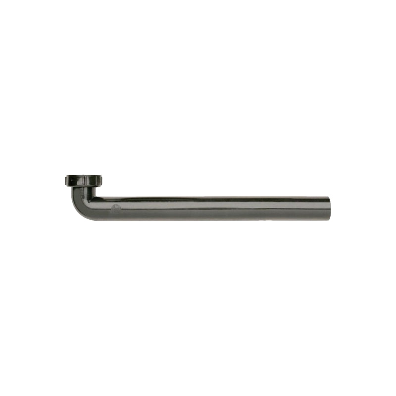Plumb Pak PP66-9B Drain Tube, 1-1/2 in, Slip, Plastic, Black