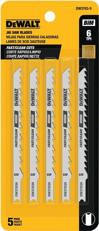 DW3703-5 JIG SAW BLADE