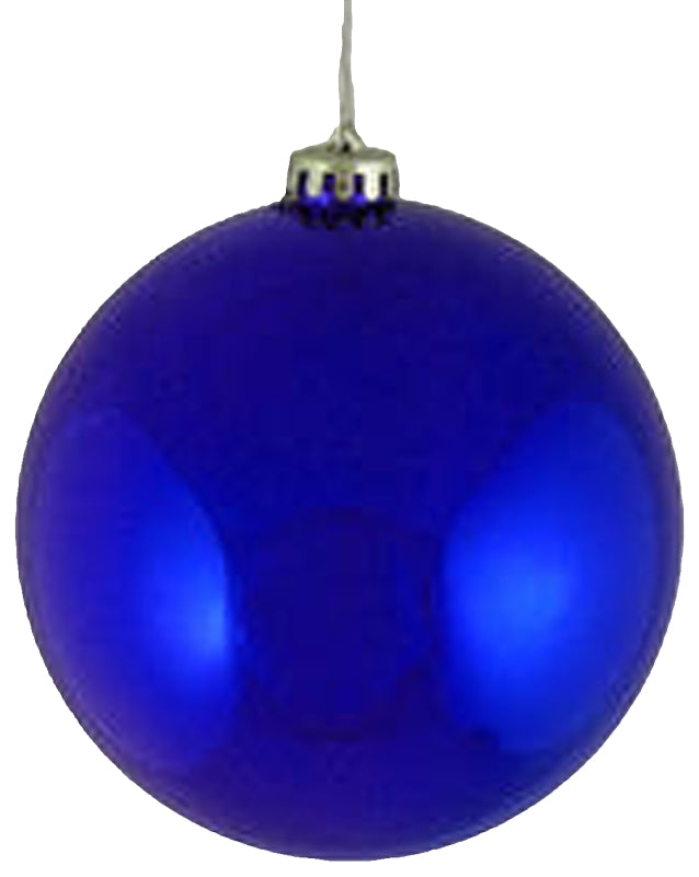 Hometown Holidays 99201 Christmas Ball Ornament, 150 mm H, Plastic, Assorted