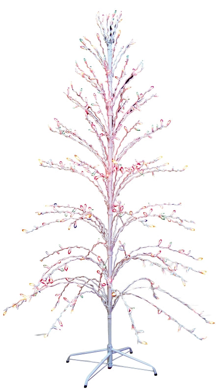 60647 TREE LED WEEPING MULTI 6