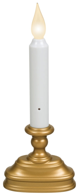 Xodus Innovations FPC1320B Candle, AA Alkaline Battery, LED Bulb, Antique Brass Holder