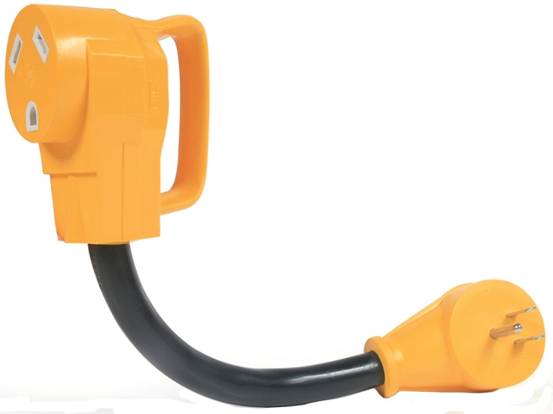 PowerGrip 55163 Dogbone Adapter, 30 A Female, 15 A Male, 125 V, Male, Female