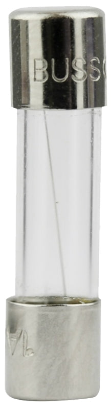 Eaton BP/GMA-750MA Tube Fuse, 750 mA, 250 VAC, 35 A, 10 kA Interrupt, Glass Body, Fast Acting Fuse