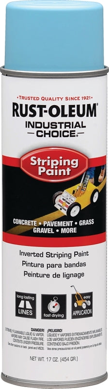 Industrial Choice 1627838 Inverted Marking Spray Paint, Flat/Matte, Blue, 18 oz, Can