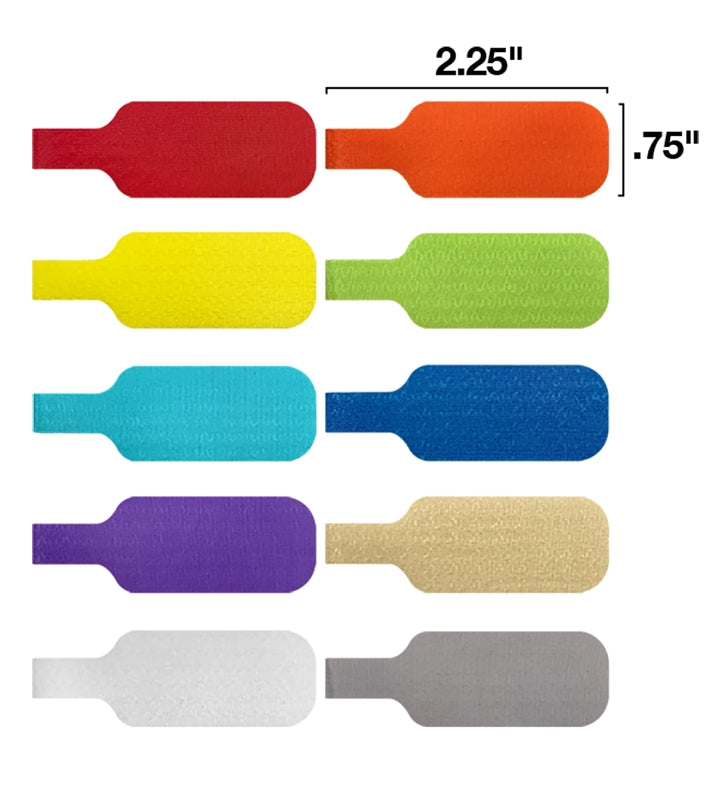 LABEL CABLE MULTI-COLOR MEDIUM