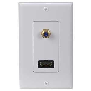 Voxx CDH202F Wallplate, 1-Gang