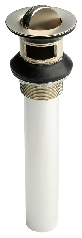 Plumb Pak PPC20428BN Pop-Up Lavatory Plug, Brass, Brushed Nickel