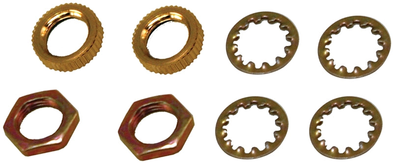 Atron 01346/LA922 Lock Nut, Brass