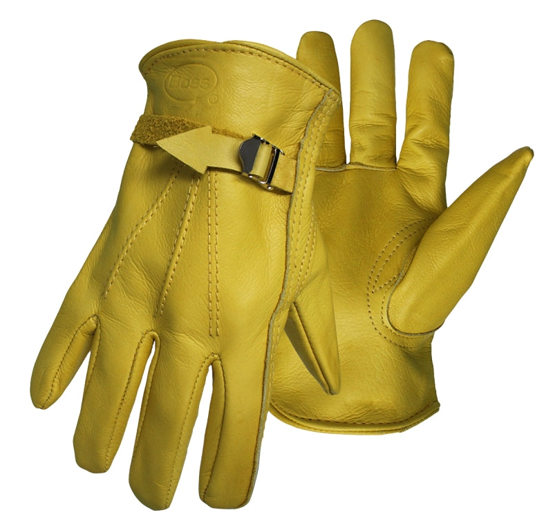 Boss 6023S Gloves, S, Keystone Thumb, Self-Hemmed Cuff