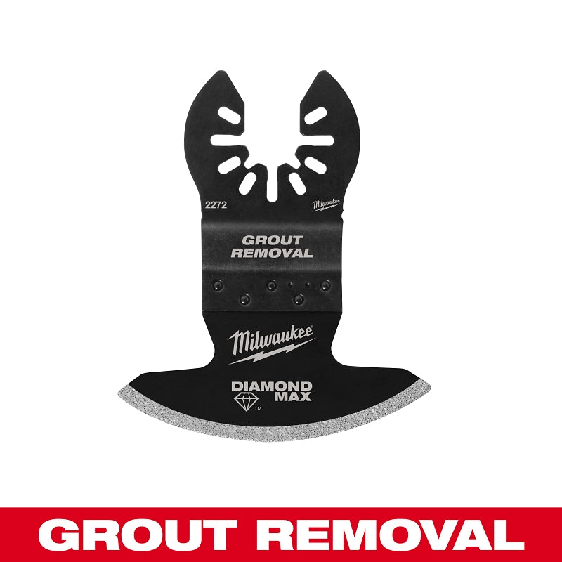 Milwaukee OPEN-LOK 49-25-2272 Grout Removal Multi-Tool Blade, Diamond Grit