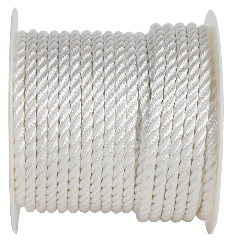 ROPE TWIST NYLN WH 1/2INX200FT