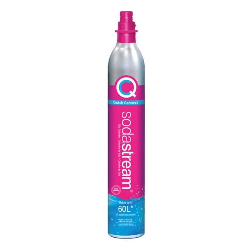 Sodastream 1132250010 CO2 Cylinder, Quick-Connect, Pink