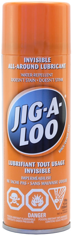 Jig-A-Loo JIG701 Lubricant, 5.5 oz, Aerosol Can, Liquid
