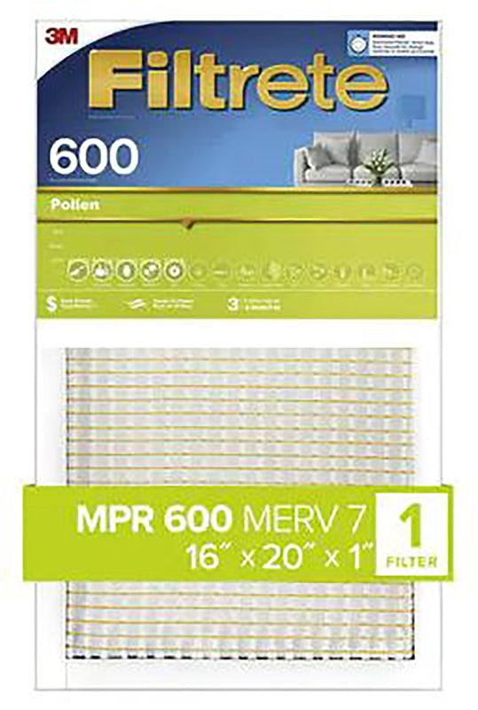 FILTER AIR POLLEN 16X20X1IN