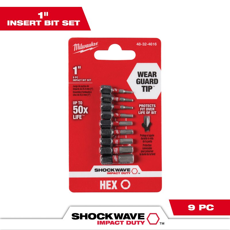 48-32-4616 BIT INSERT SET HEX