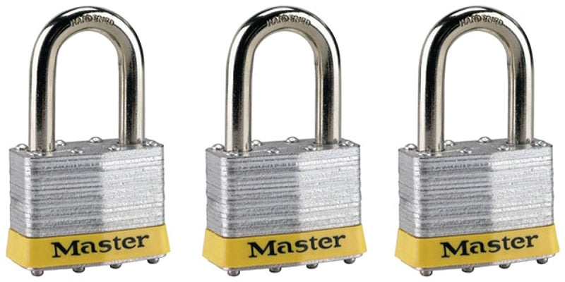 5TRILFPF PADLOCK LAMI. 3/PK