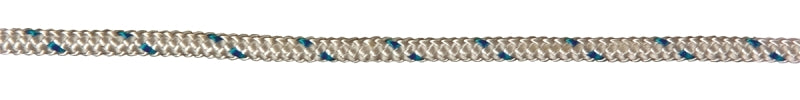 Ben-Mor 60011 Rope, 1/4 in, 150 ft L, Polyester, Blue/White