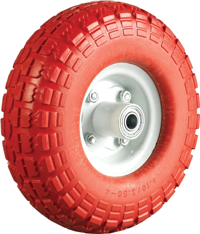 Dh Casters W-NF10350KOR Pneumatic Wheel, 10 in Dia Tire