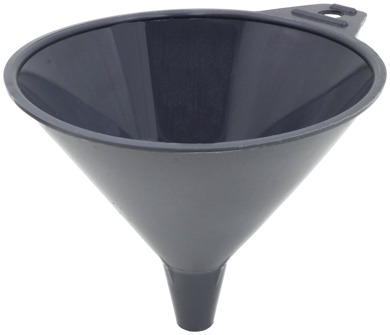 FloTool 05015 Medium Funnel, 1 pt Capacity, High-Density Polyethylene, Charcoal, 6-1/2 in H