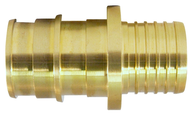 Apollo Valves EPXBC1212 Coupling, 1/2 in, Barb, Brass, 200 psi Pressure