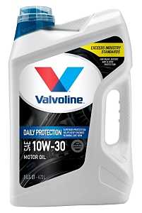 Valvoline Daily Protection 881156 Synthetic Blend Motor Oil, 10W-30, 5 qt, Jug