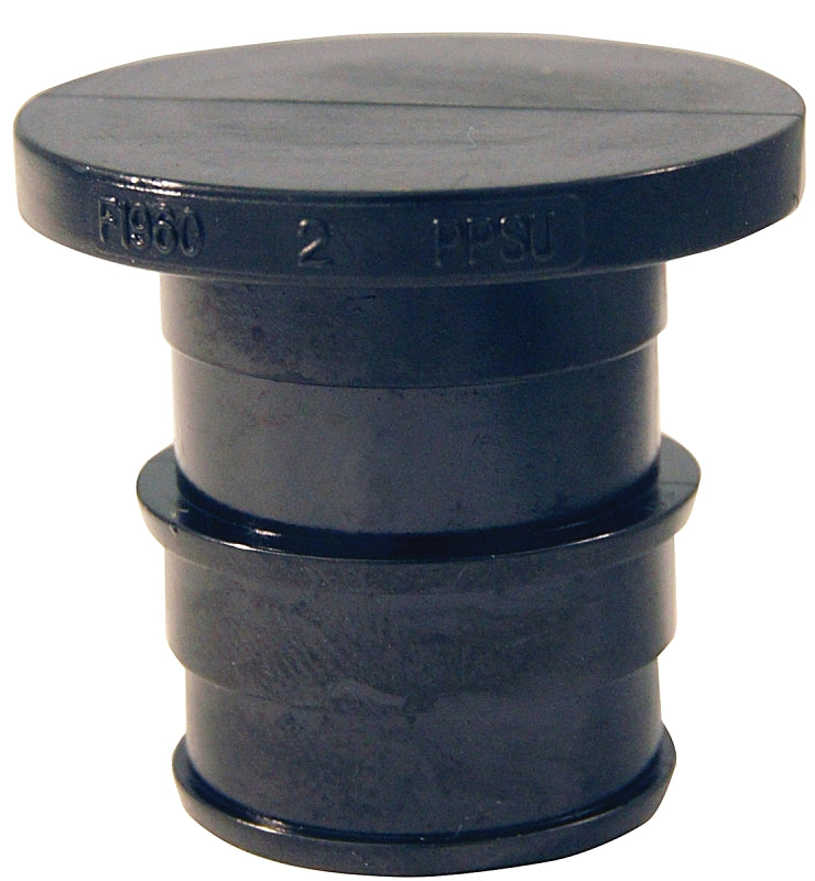 Apollo Valves ExpansionPEX Series EPXPAP1210PK Pipe Plug, 1/2 in, Barb, Poly Alloy