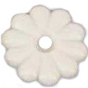 US Hardware D-138D Rosette Button, Plastic