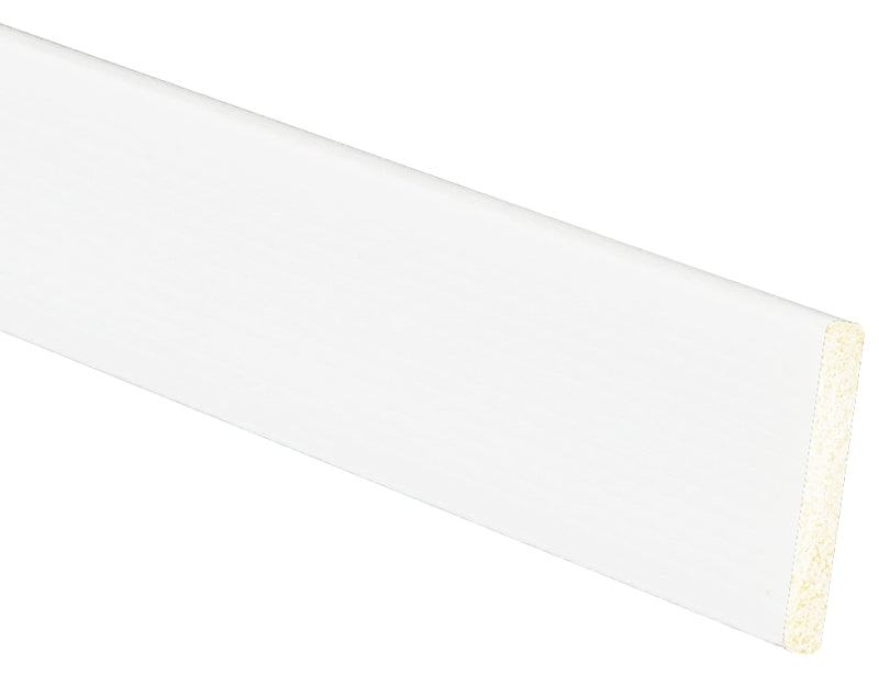Inteplast Group 92670800032 Lattice Moulding, 8 ft L, 1/8 in W, Polystyrene, Crystal White