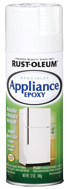 Specialty 7881830 Appliance Epoxy Spray, Gloss, White, 12 oz, Can