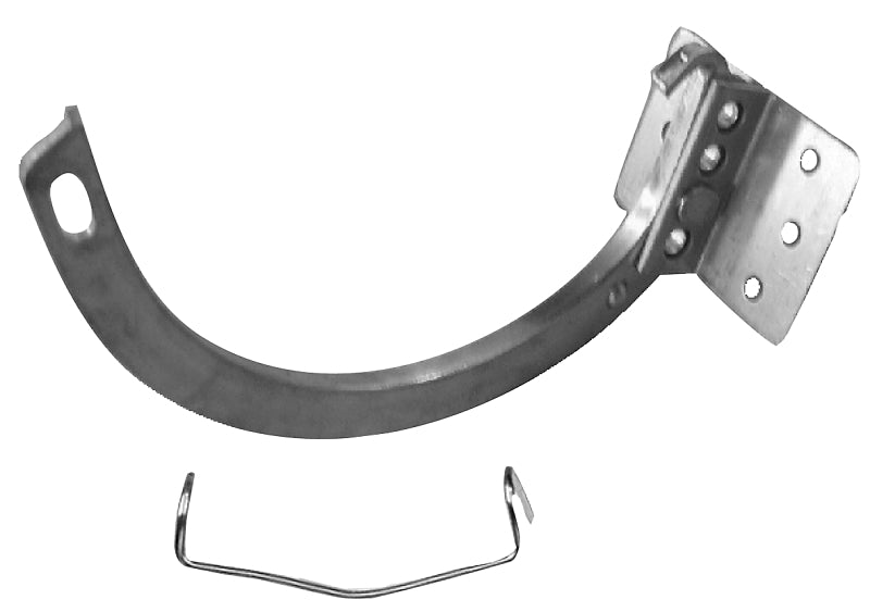 Amerimax CCS105-U #10 Combination Circle and Shank with Spring Clip, Steel, Galvanized