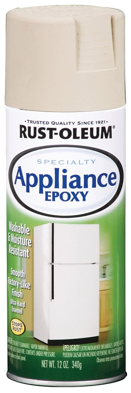 Specialty 7882830 Appliance Epoxy Spray, Gloss, Almond, 12 oz, Can