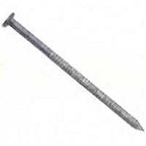 Maze STORMGUARD T4491AD50 Deck Nail, Hand Drive, 12D, 3-1/2 in L, Steel, Galvanized, Ring Shank, 50 lb