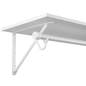 RP-0496-WT FOR 16IN SHELF WHT