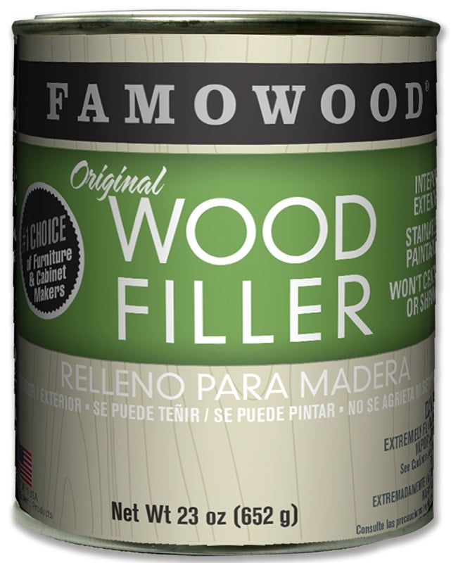 ECLECTIC 36021130 Wood Filler, Liquid, Paste, Fir, 24 oz Can