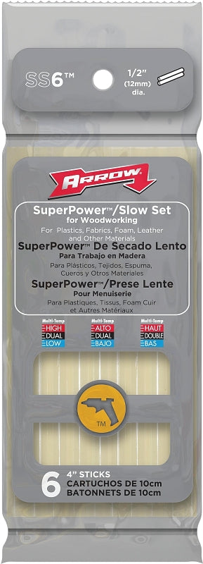 SS6 GLUE STICK SLOW SET 4IN