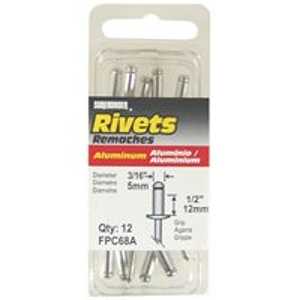 Surebonder FPC68A Pop Rivet, Long, 1/2 in L, Aluminum